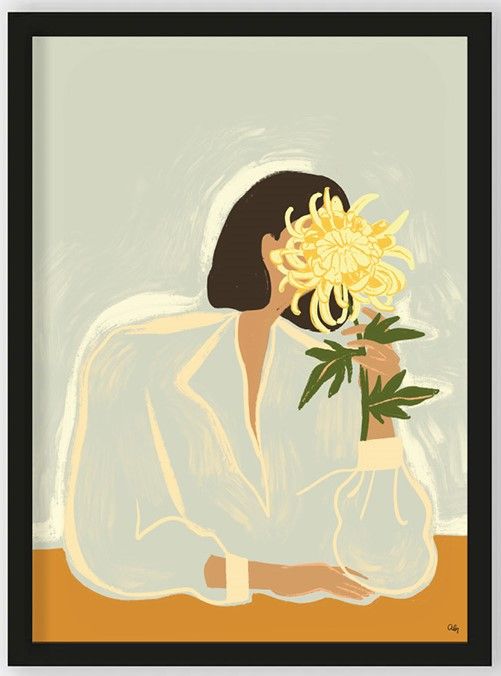 Art Print The Chrysante Mum