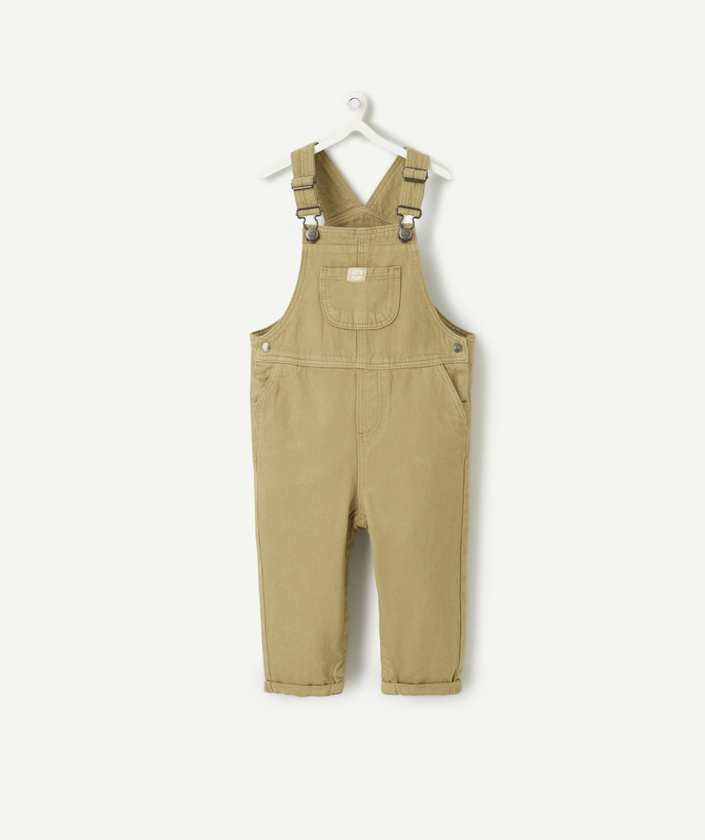 SALOPETTE BÉBÉ GARÇON EN VISCOSE RESPONSABLE VERTE