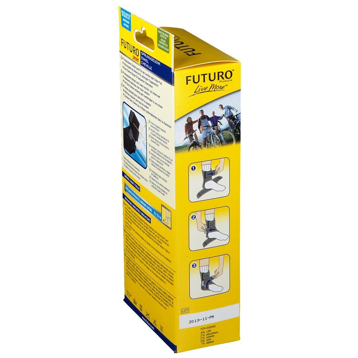 FUTURO™ Sport Deluxe Sprunggelenk-Bandage Einheitsgröße