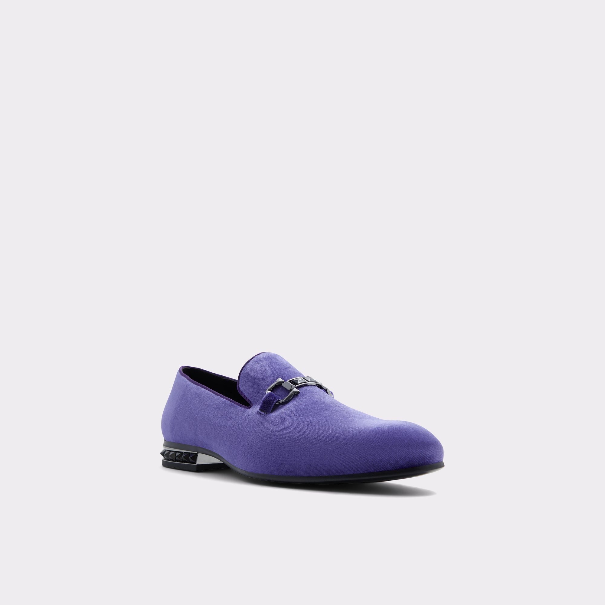 Bowtie Dark Purple Men Dress Shoes