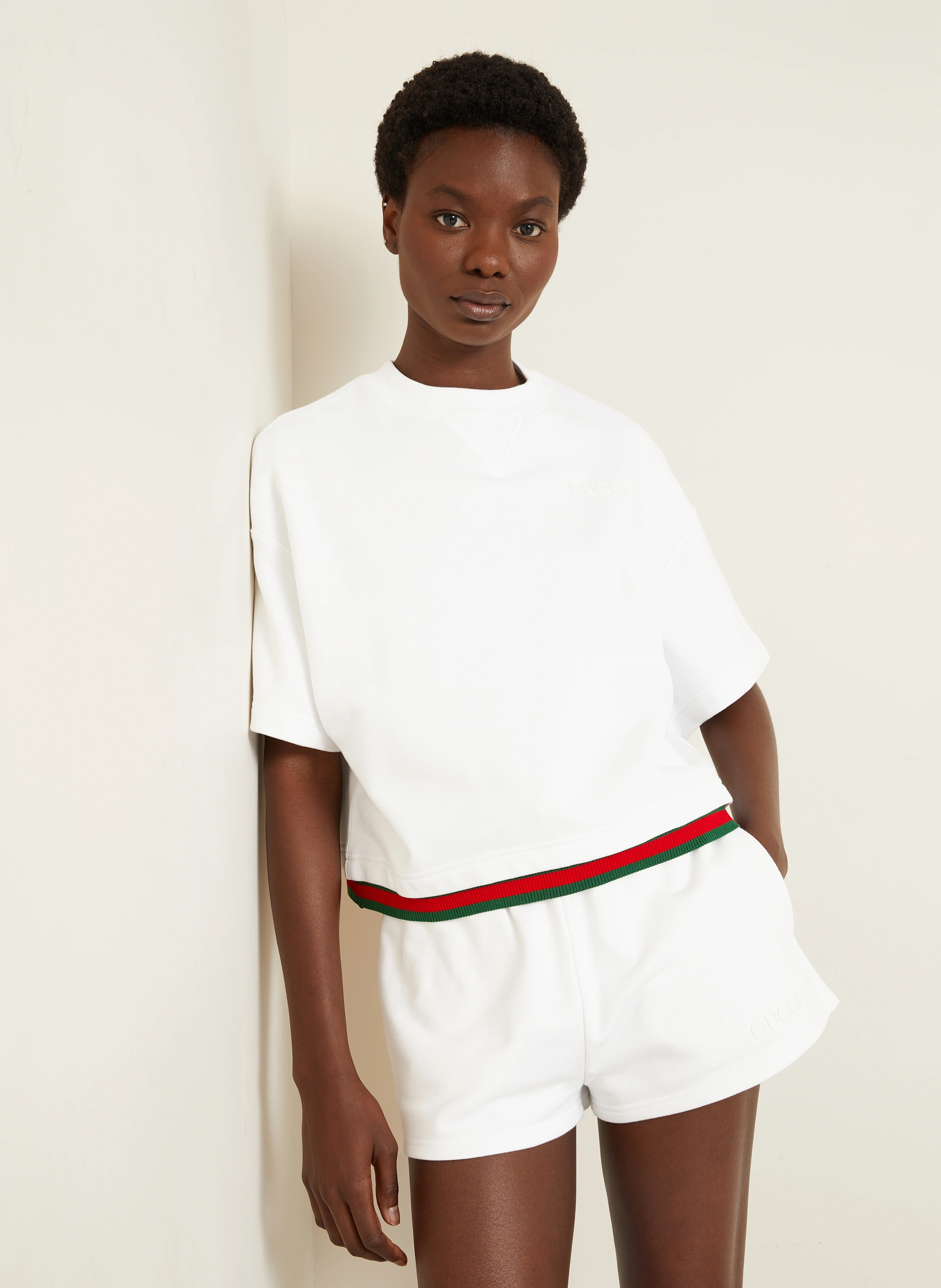 GUCCI Cropped-Shirt