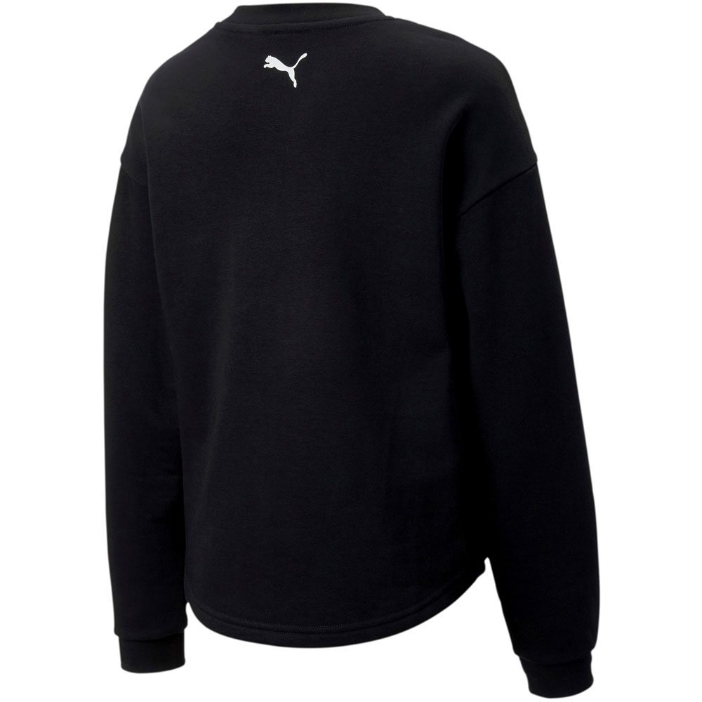 Puma Alpha Crew Sweatshirt Mädchen puma black