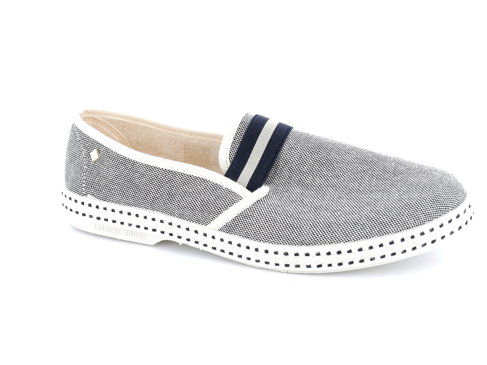 Rivieras-COLLEGE BLACKFISH Textile Noir