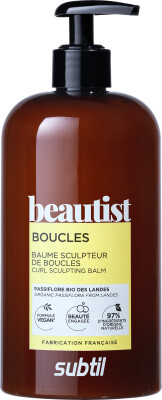 Subtil Beautist - Curl Sculpting Balm - Organic Passiflora 500 ML