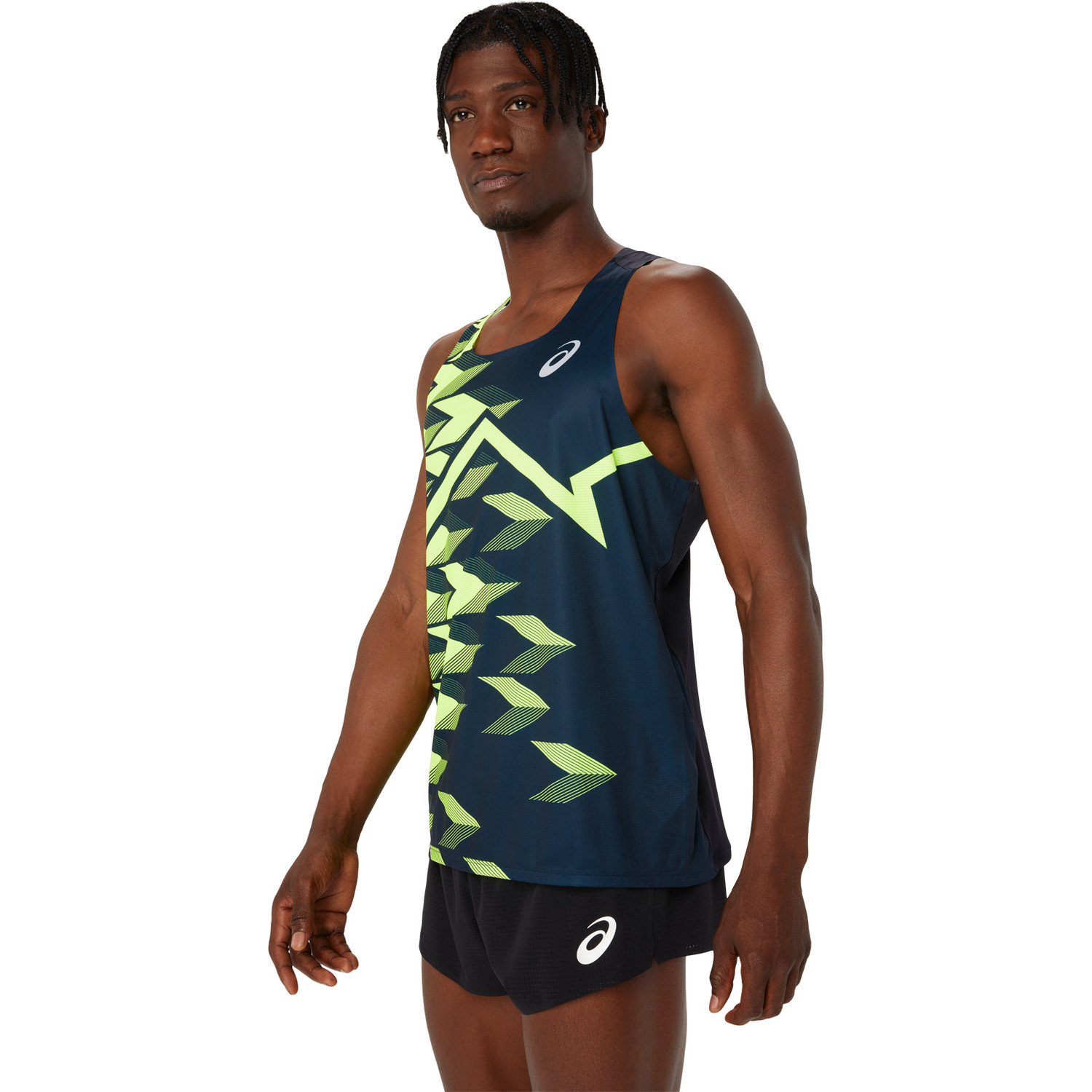 ASICS Light Graphic Singlet Heren