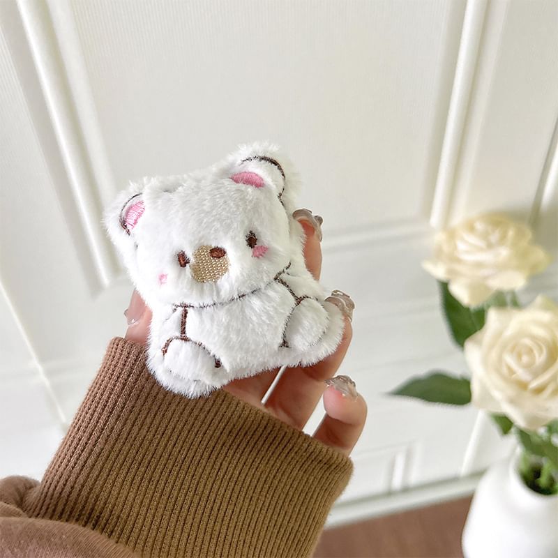 Karnemelk - Chenille Animal Telefoonstandaard