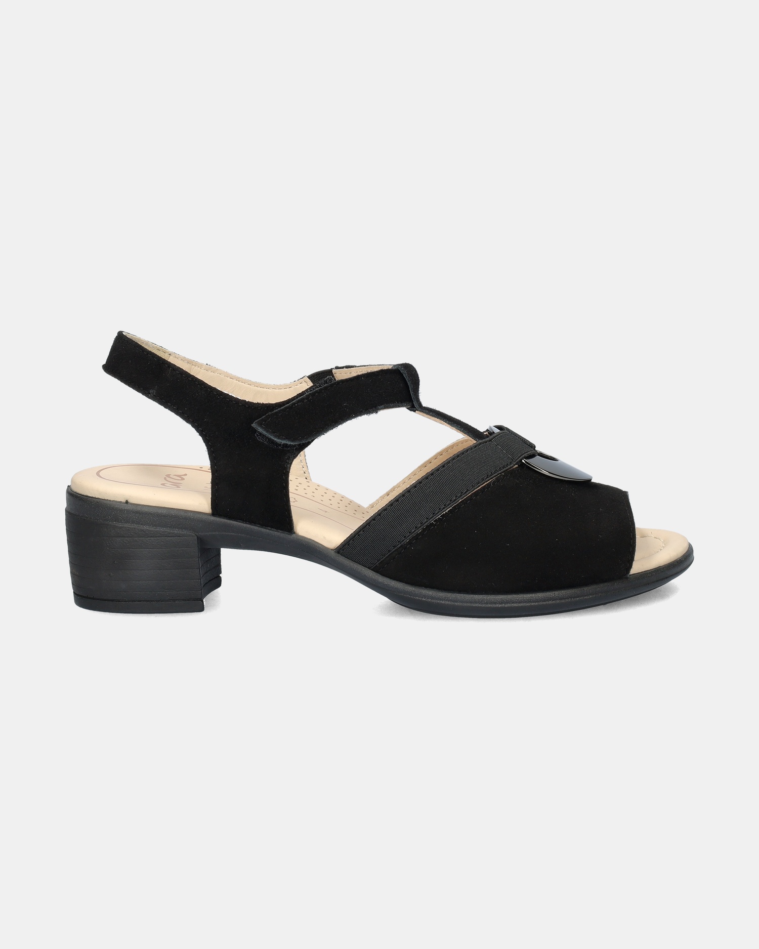 Ara Lugano Sandalen  - zwart