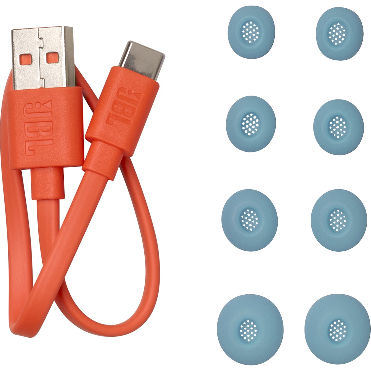 JBL Live Beam 3 helt trådløse in-ear hodetelefoner (blå)