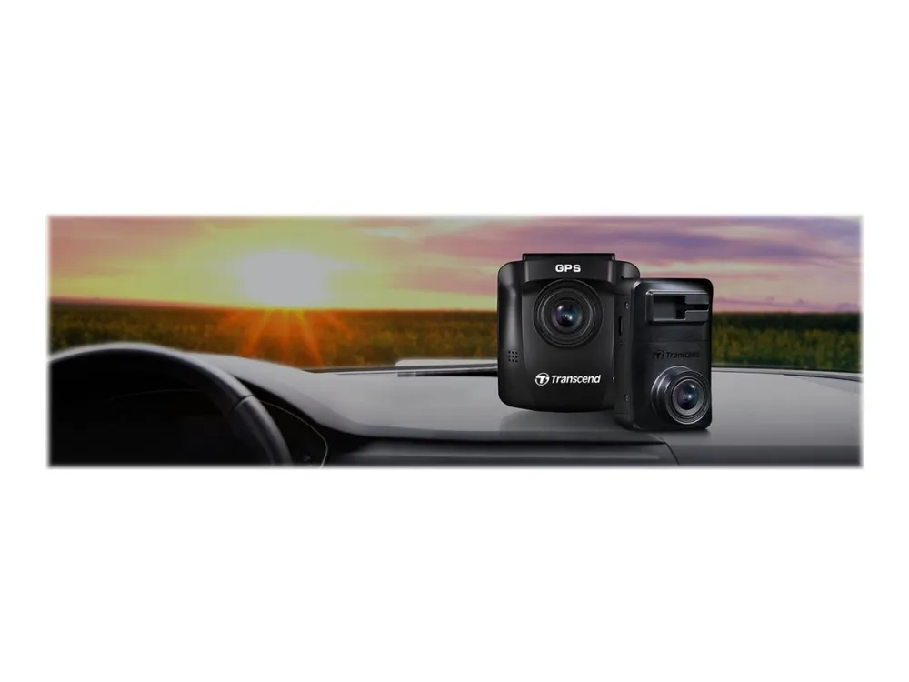 Transcend DrivePro 620 - Dashboard kamera - 1080p / 60 fps - Wi-Fi - GPS / GLONASS - G-Sensor