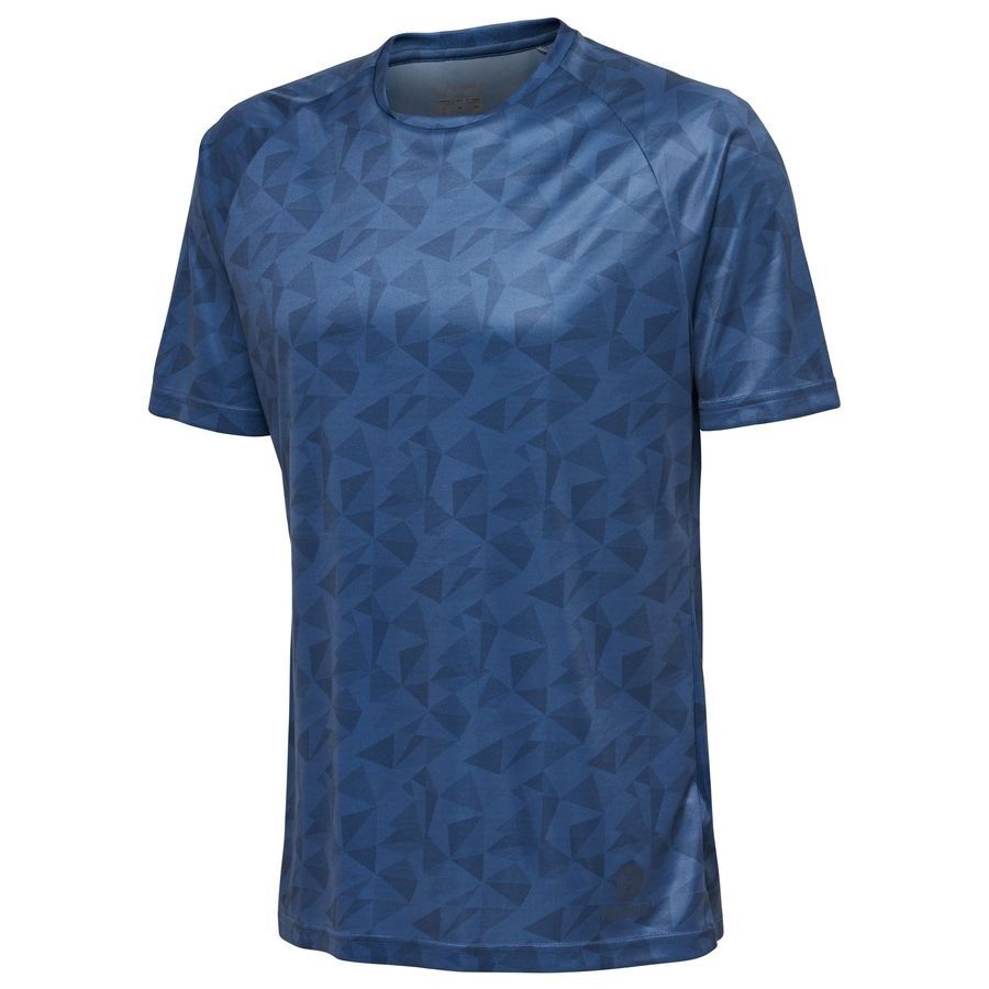 T-shirt de sport à manches courtes avec motif en all-over