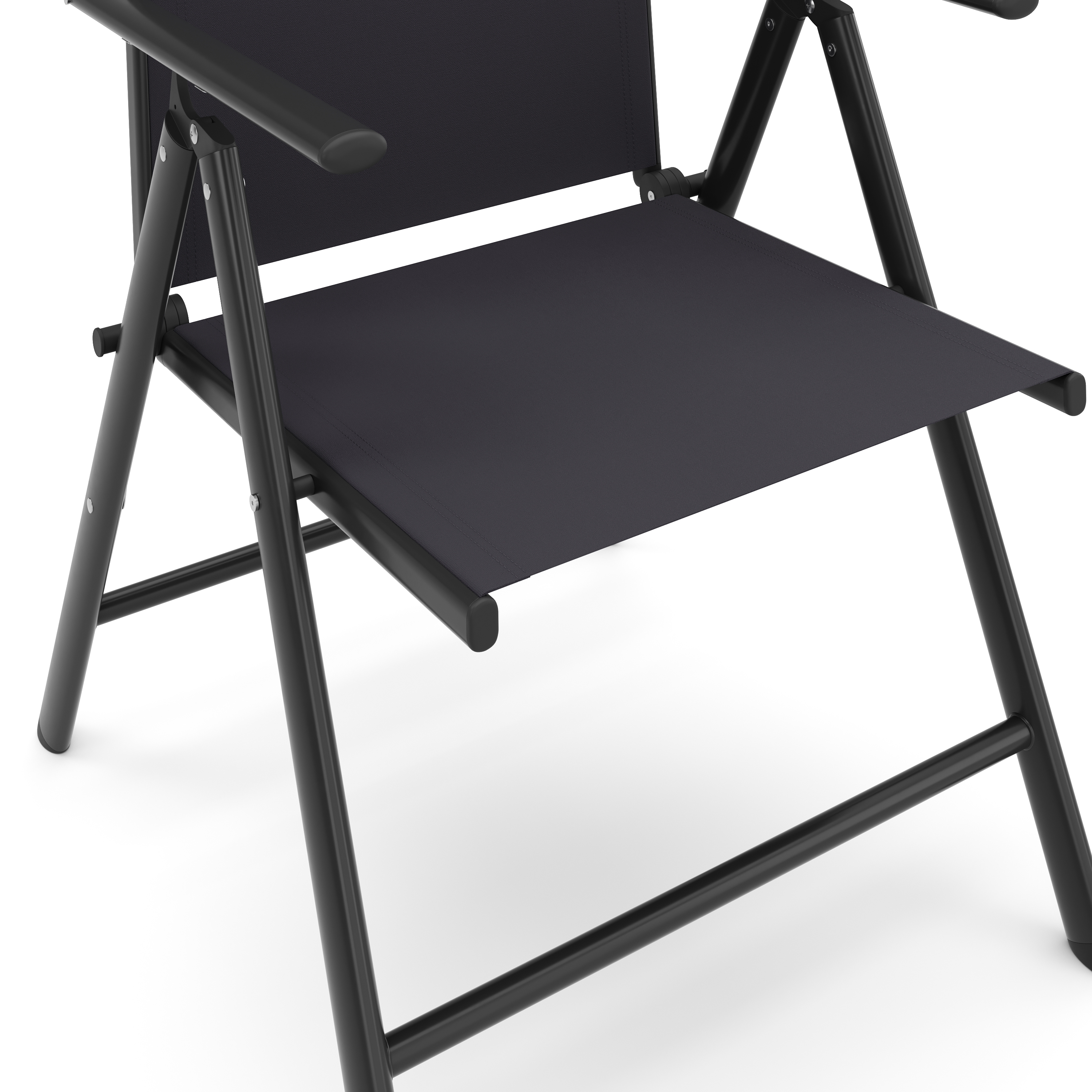 Gartenstuhl WILMA 2er Set anthrazit