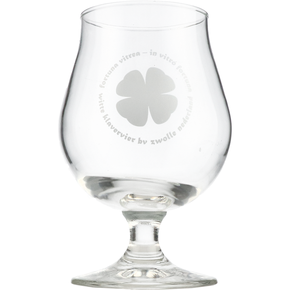 Witte Klavervier Bierbokaal 25 cl
