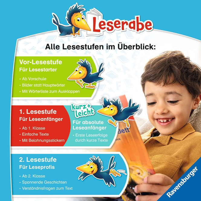 Leserabe - 2. Lesestufe - Unsere verrückten Camping-Ferien