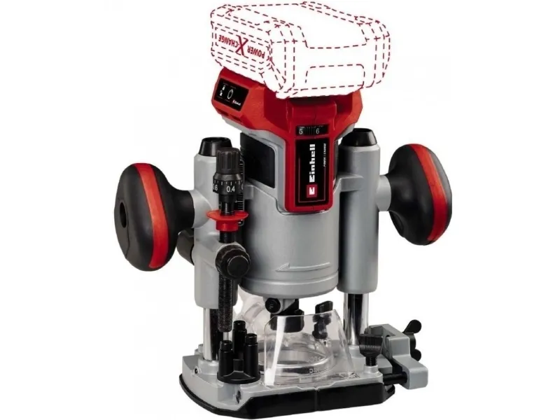 Einhell Einhell TP-RO 18 Set Li BL overfræser 35/45 mm 18V u/batteri og lader - SOLO