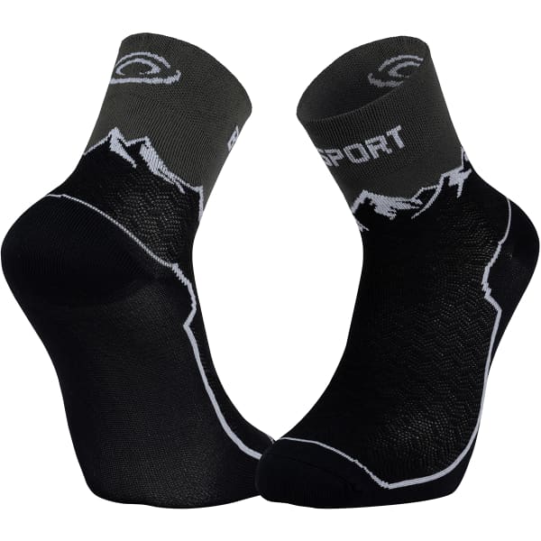 Chaussette randonnée BV SPORT DOUBLE GR MID NOIR