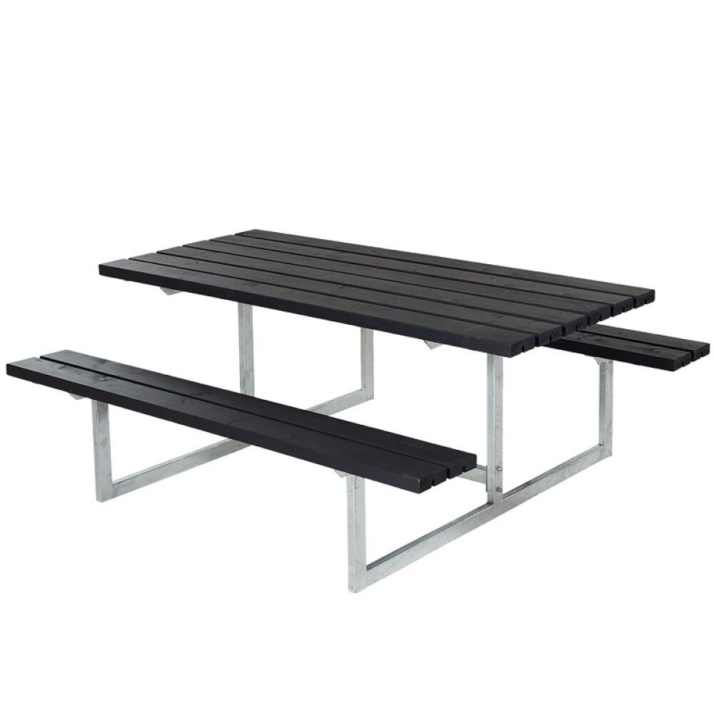 BENKESETT PLUS BASIC BORD/BENKER 177CM SVART
