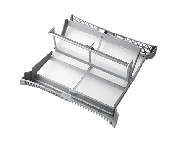 Samsung DV6000T, Fritstående, Front-læsning, Varmepumpe, Sølv, Sort, 115 L