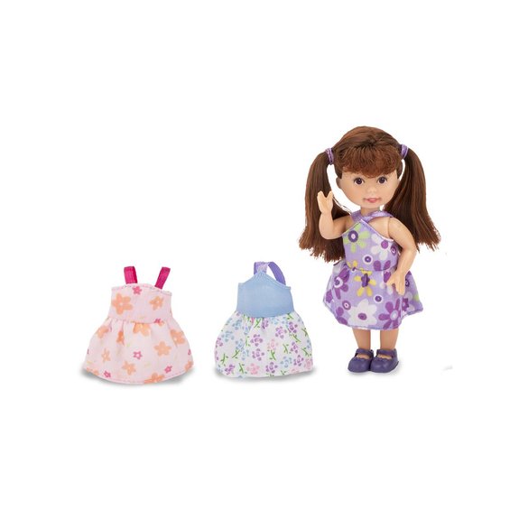 Poupée Laura + Robes et Accessoires