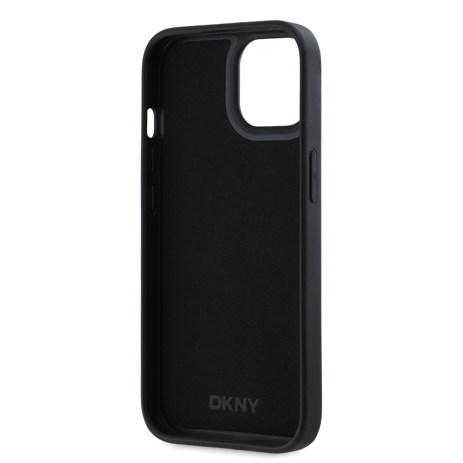 iPhone 15 Hybrid Hardcase Hülle 3D Rubber Repeat Pattern (DKHCP15S3DRPWK) - Schwarz