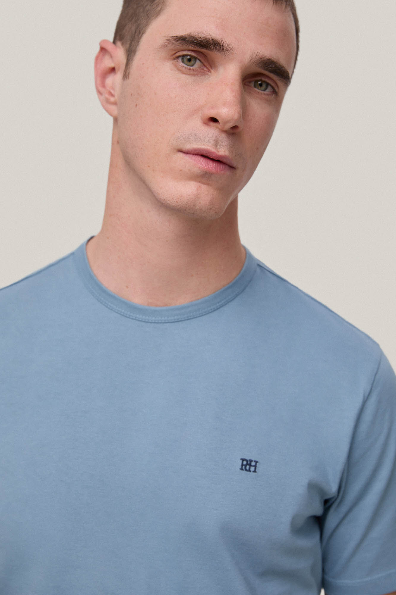 Camiseta básica - Azul