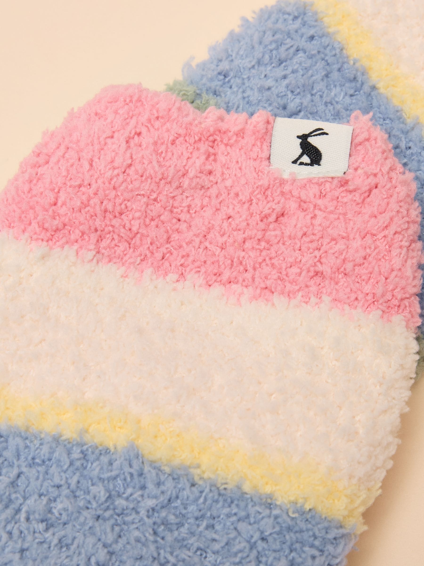 Joules Kids' Fluffy Stripe Socks