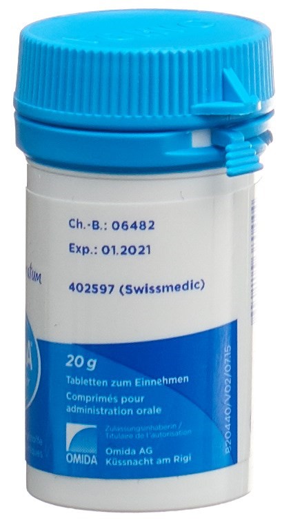 Omida Nr4 Kalium chloratum Tabl 6 D Ds 20 g