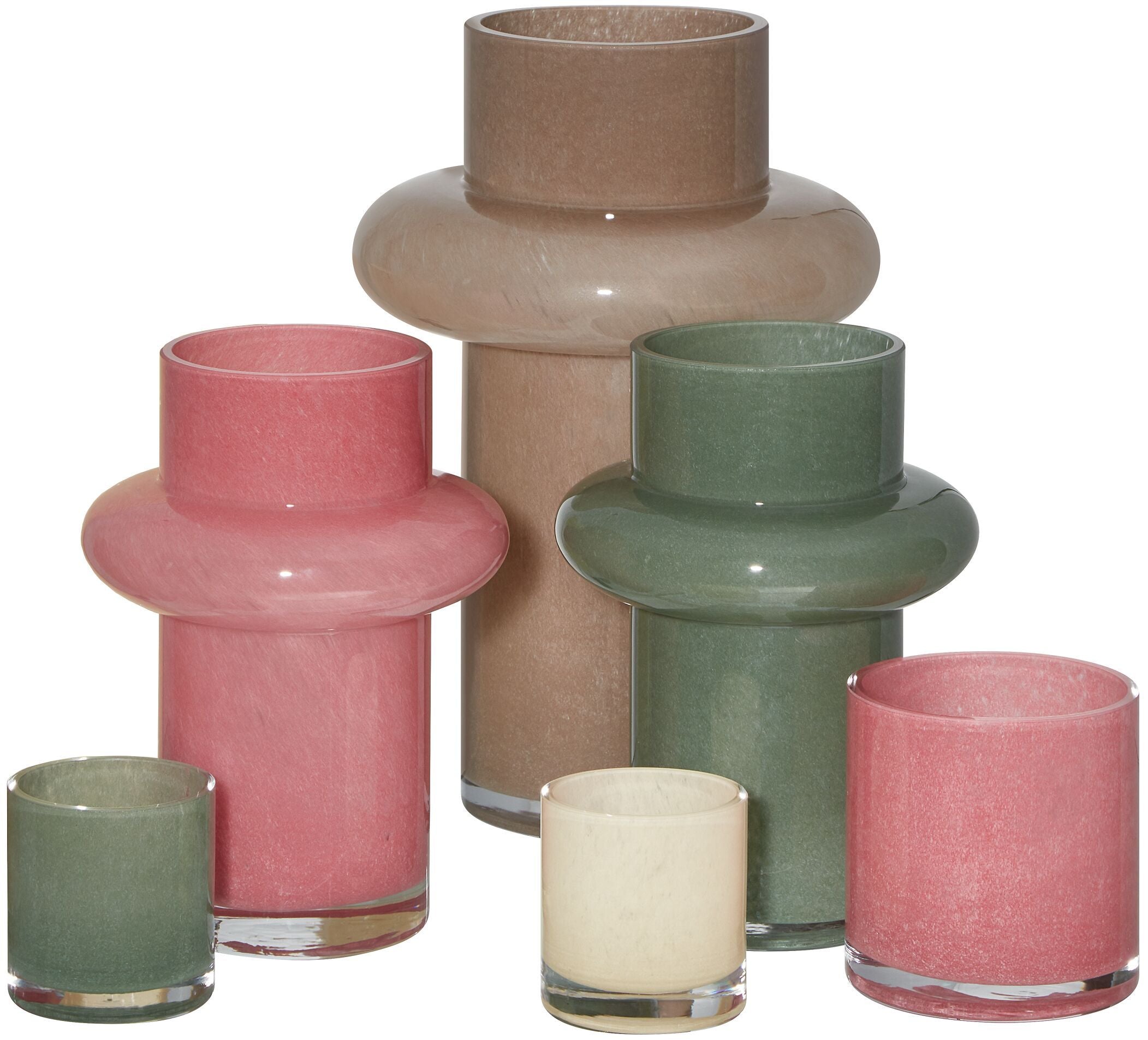 ALEX Vase - Grün / H: 20.0 cm