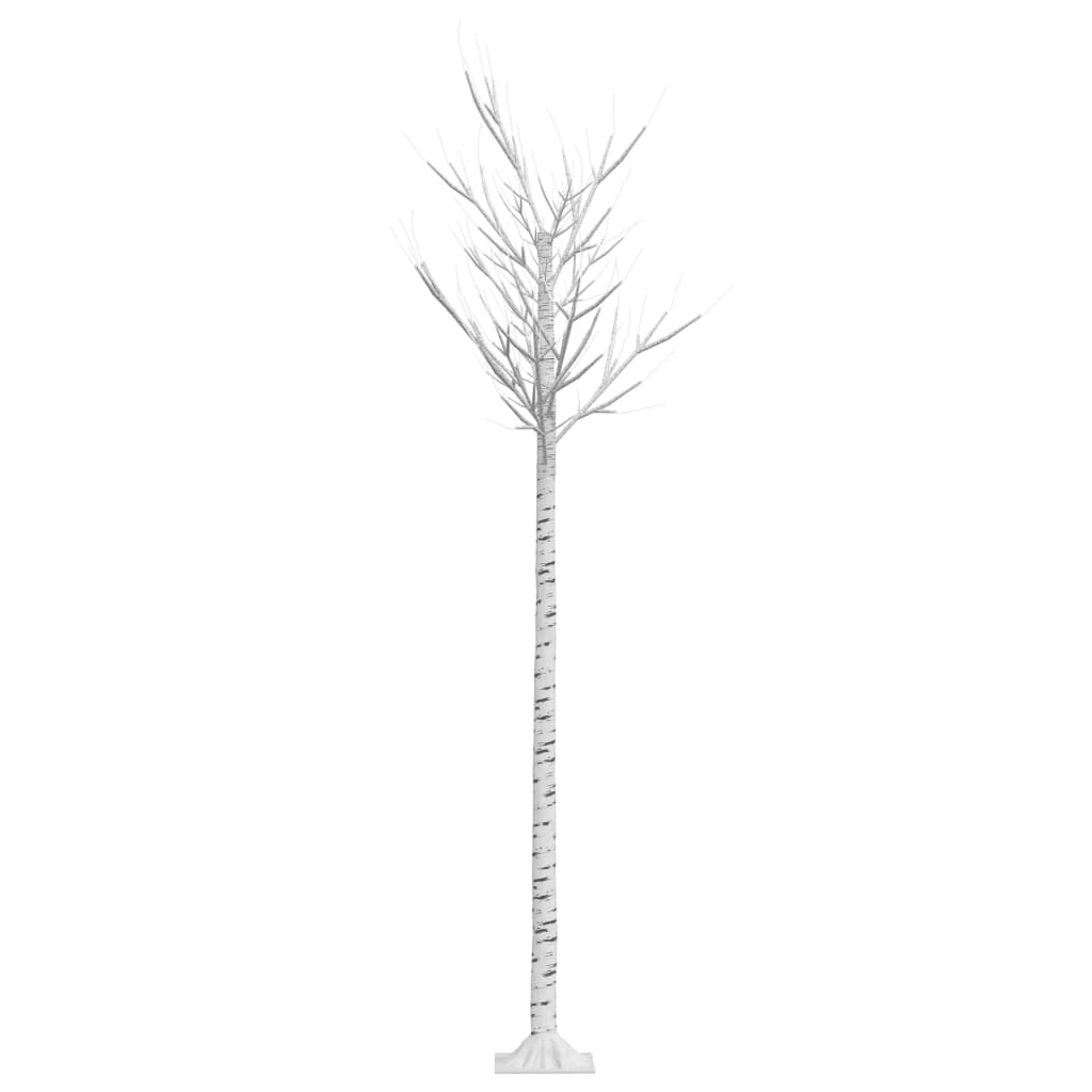 Sapin de noël 200 led colorées saule 2,2 m int/ext