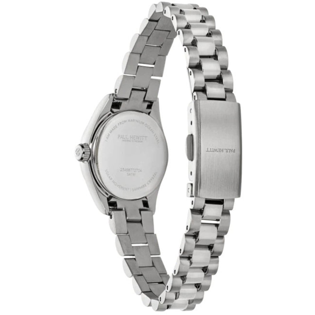 Paul Hewitt Petit Soleil Round Marinium Ocean Steel Gold Ø 25 Silbrig / Weiss