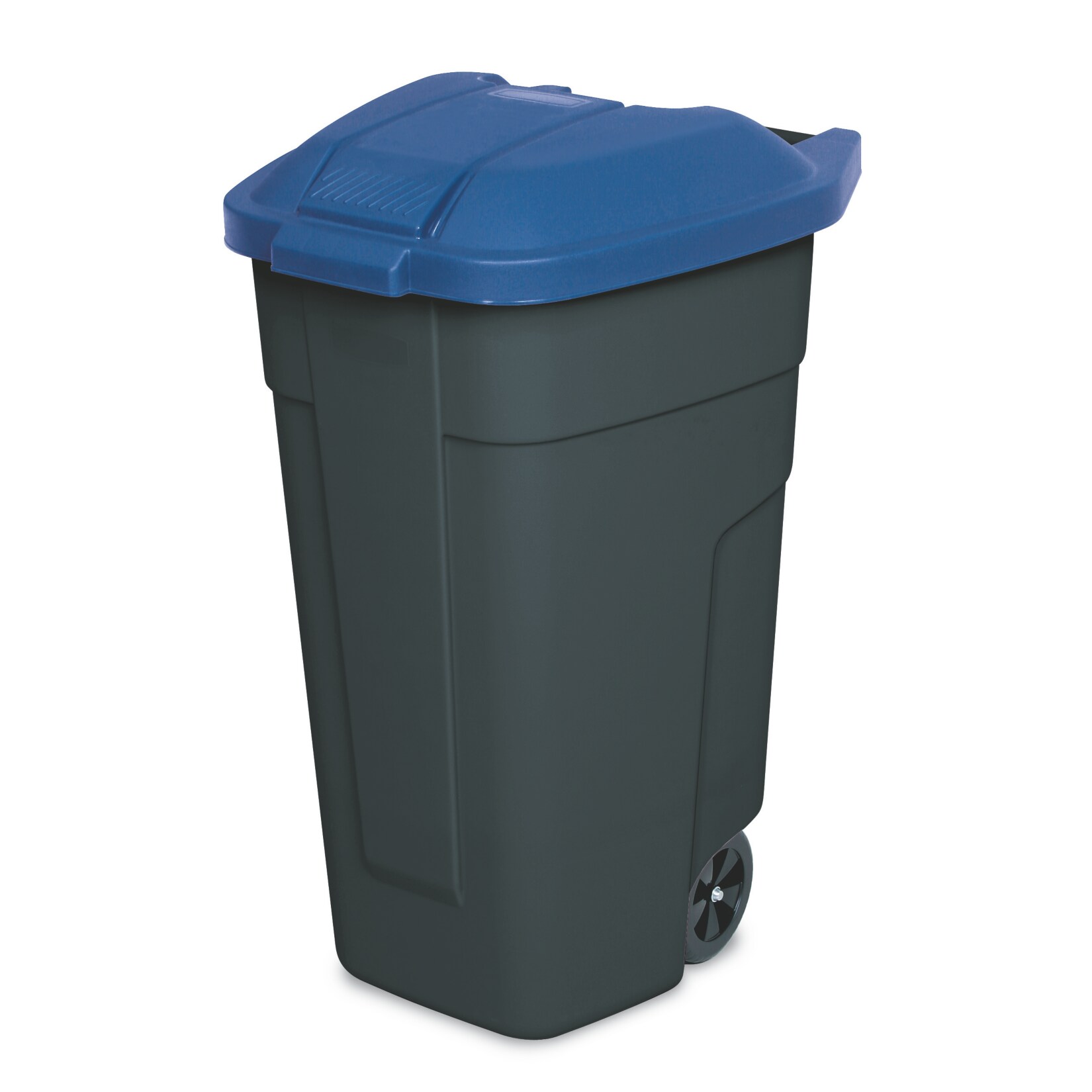 BRB Mülltonne 100 Liter VE: 2 Stück, anthrazit/blau