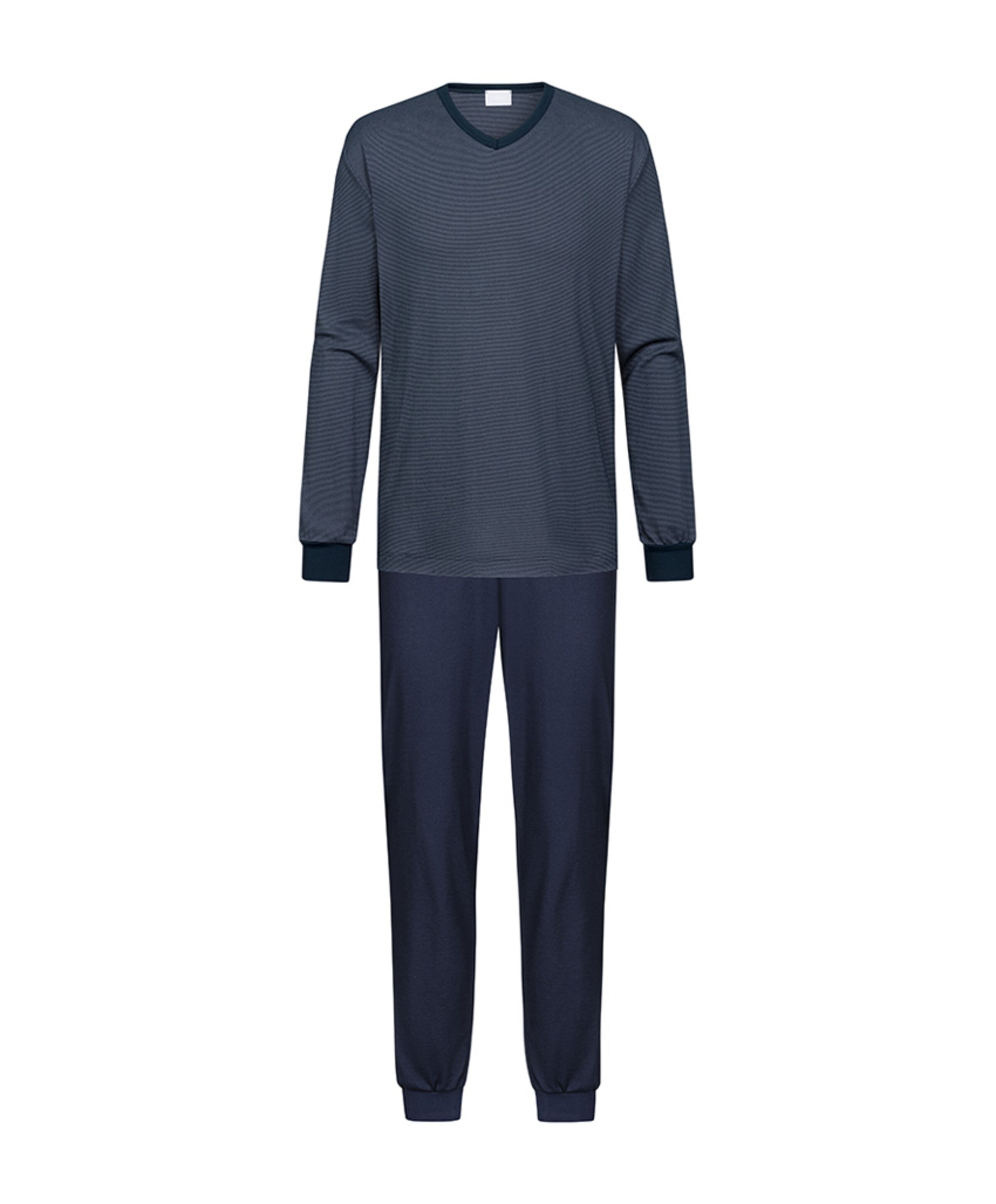 Mey Heren pyjamaset blauw