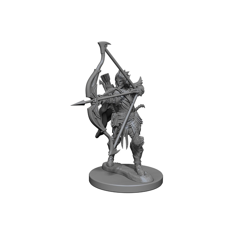 Pathfinder Deepcuts Unpainted Miniatures: Elf Male Fighter