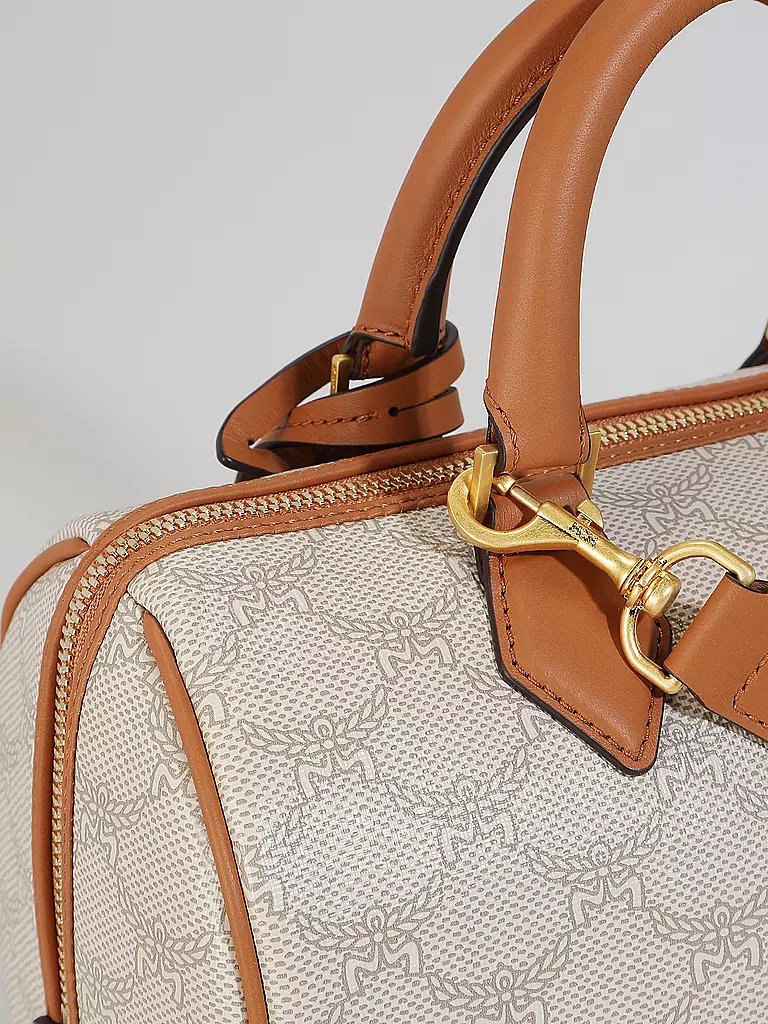 MCM Ledertasche - Henkeltasche ELLA BOSTON  beige