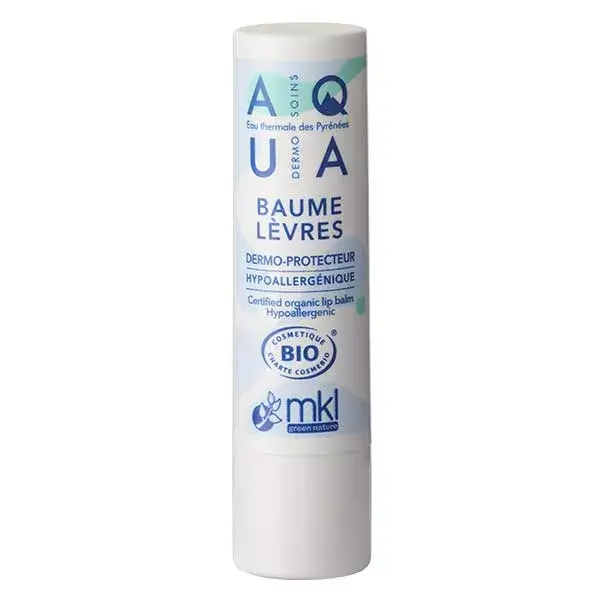 MKL Green Nature - Aqua : Baume à Lèvres Dermo-Protecteur BIO** 4g