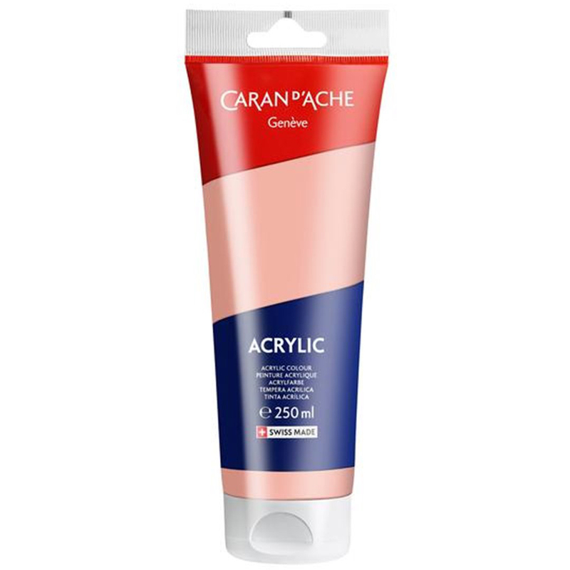 Caran d'Ache Acrylfarbe, 250 ml, wustenrose, 1 Stück