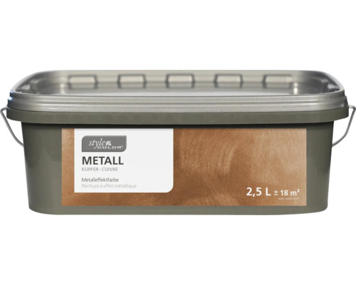 StyleColor METAL Metallic Effect Verf Koper 2,5 l