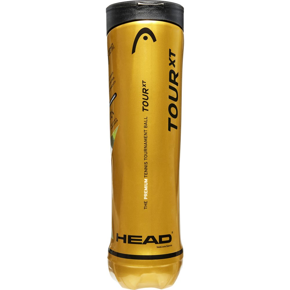 Head Tour XT Tennisbälle 4er gelb