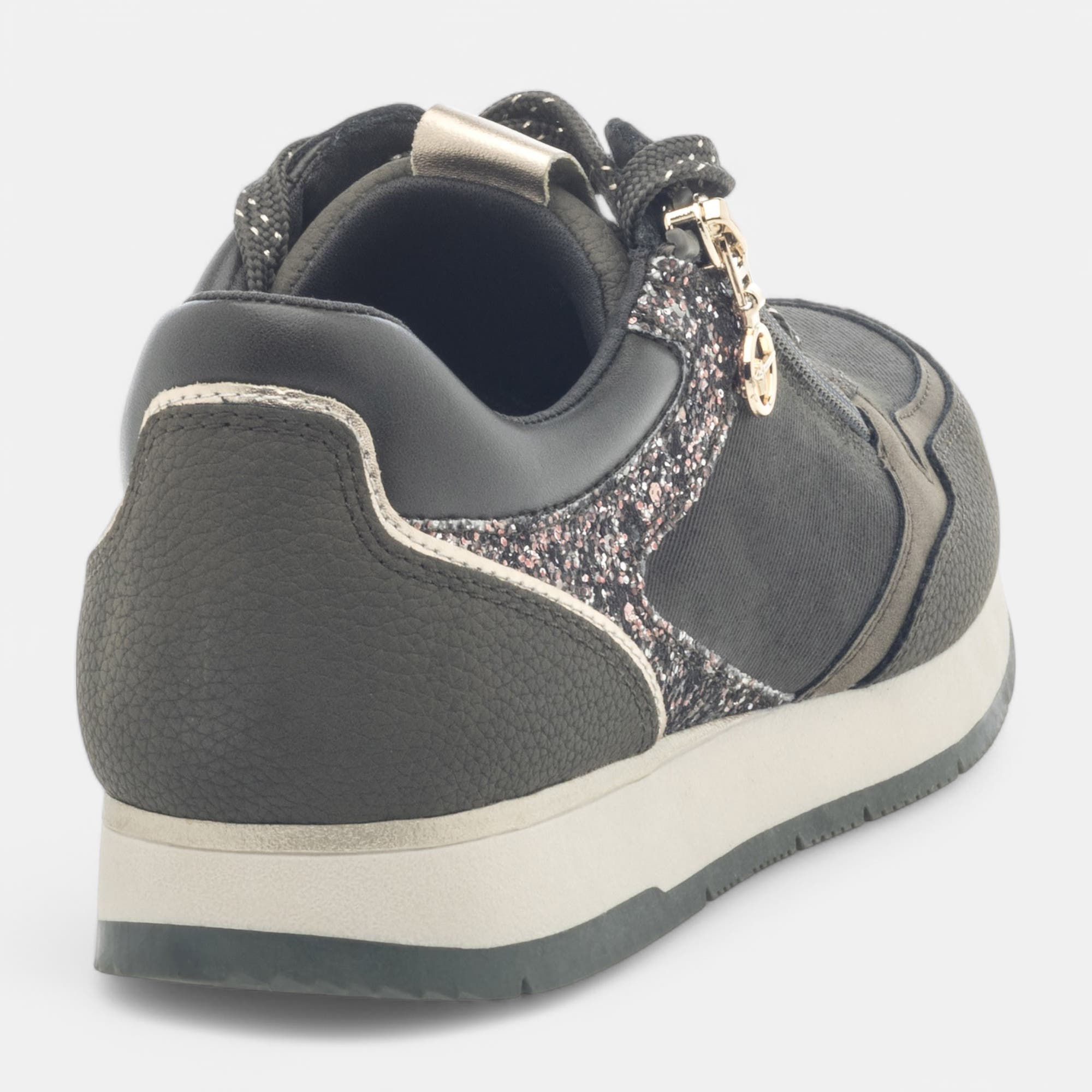 Baskets basses Femme kaki
