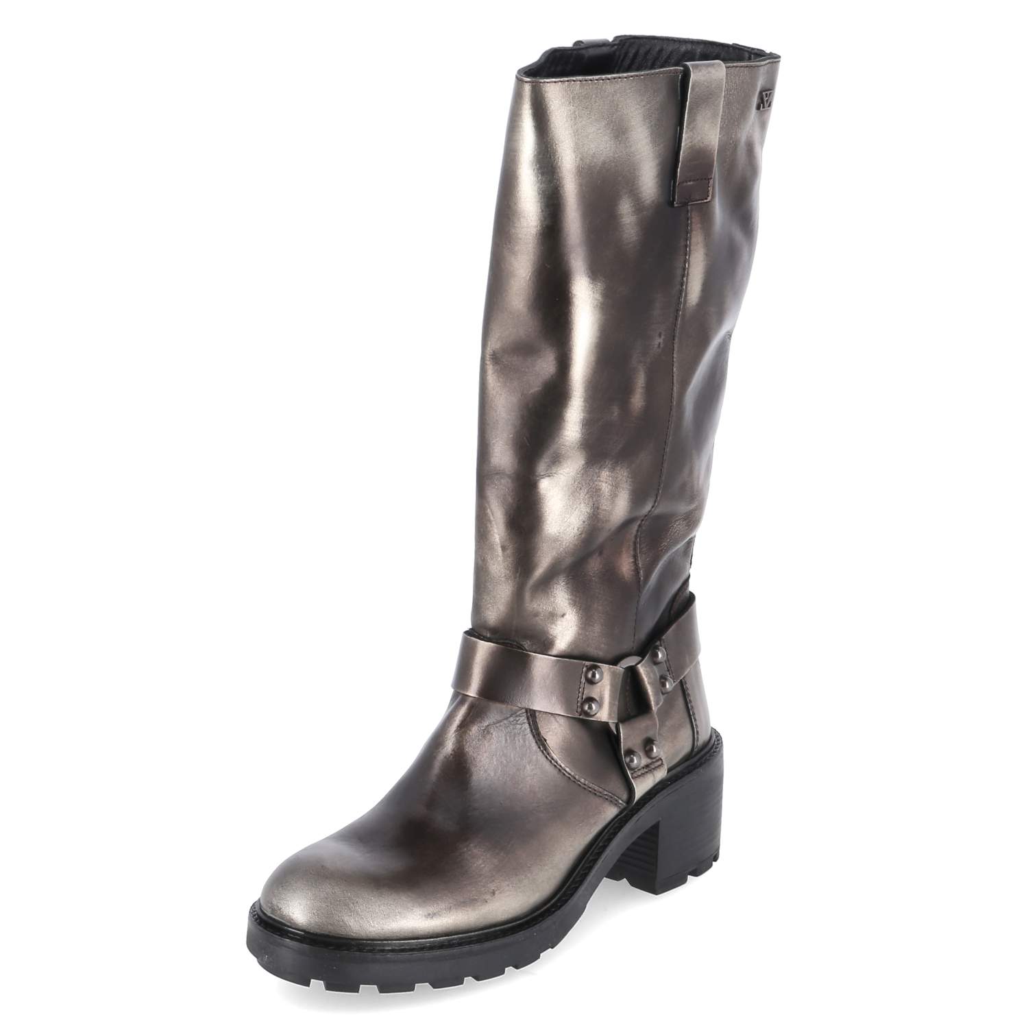 LAZAMANI Bikerboots - pewter