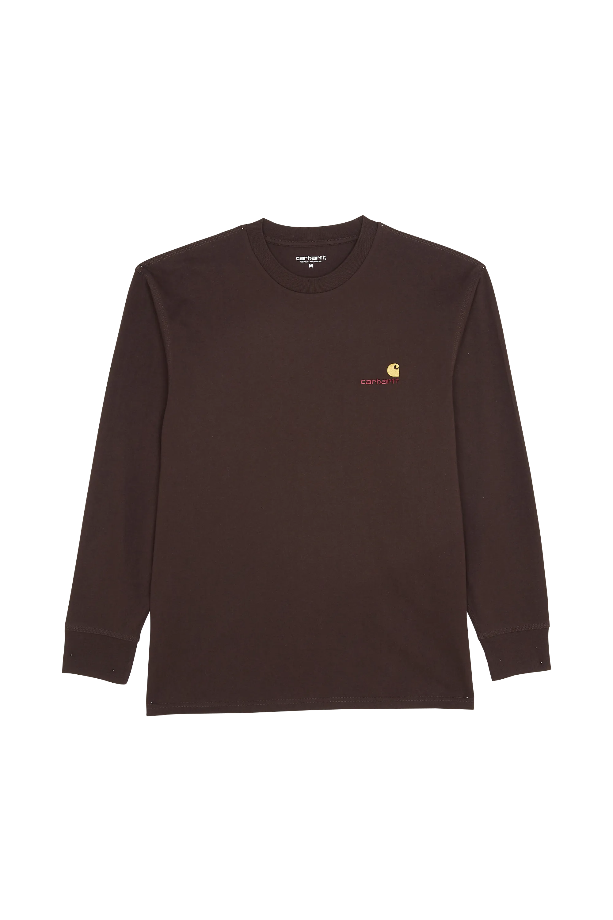 CARHARTT WIP T-shirt AMERICAN SCRIPT Marron