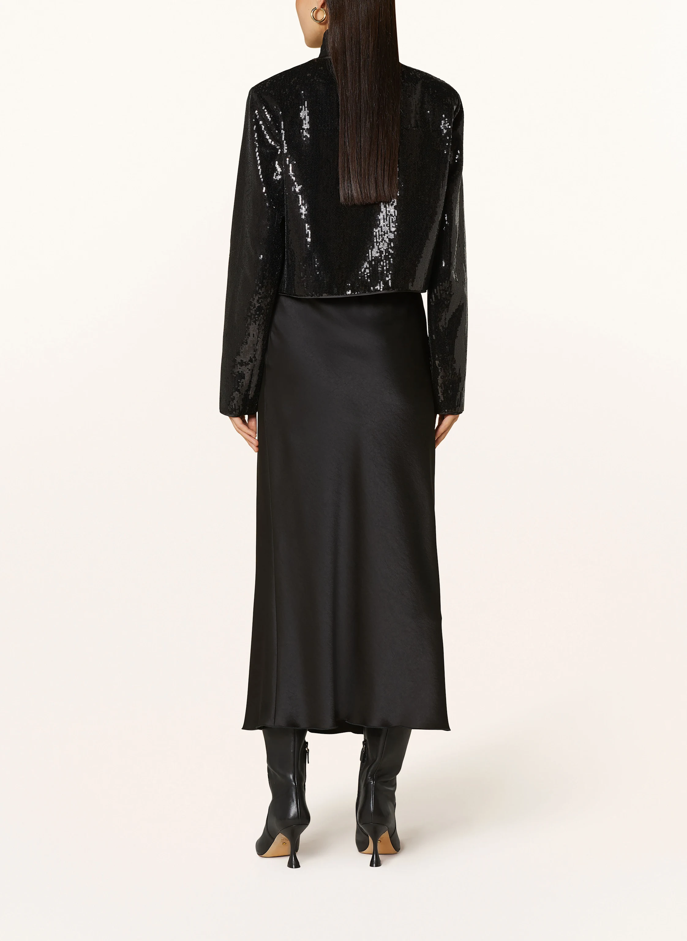 RIANI Kastenjacke mit Pailletten