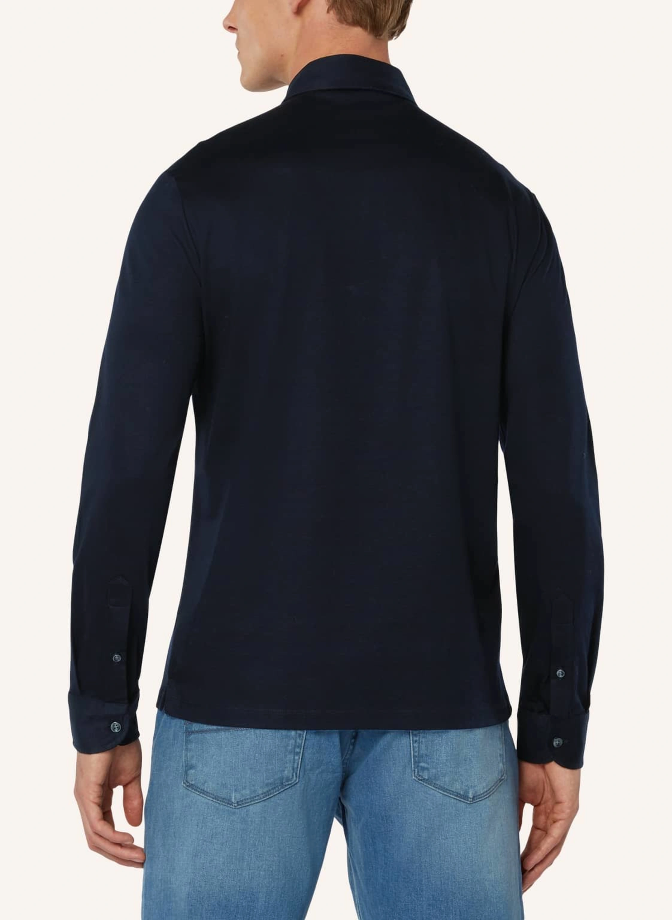 BOGGI MILANO Jersey-Poloshirt Regular Fit