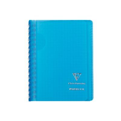 Clairefontaine Koverbook - Carnet à spirale 9 x 14 cm - 50 pages - disponible dans différentes couleurs