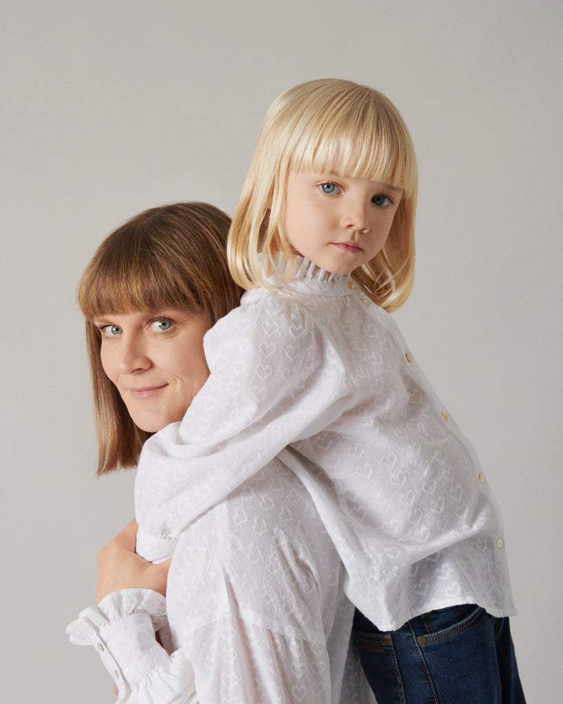 Tanika W, Bluse - White