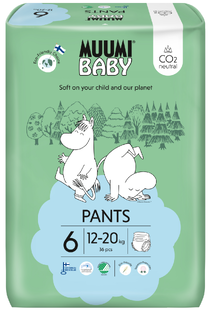 Muumi Baby Ecologische Luierbroekjes 6 Junior 36ST