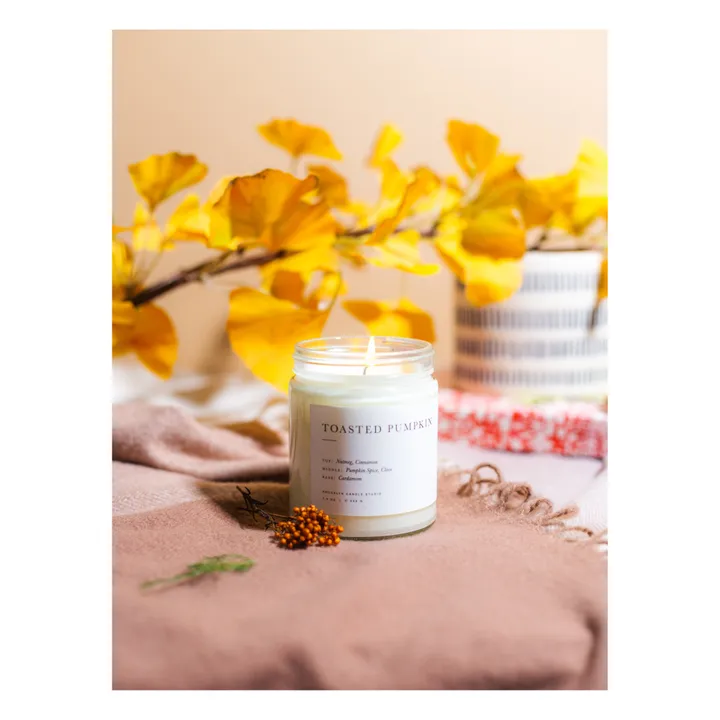 Brooklyn Candle Studio Bougie Minimalist Toasted Pumpkin - 212 g