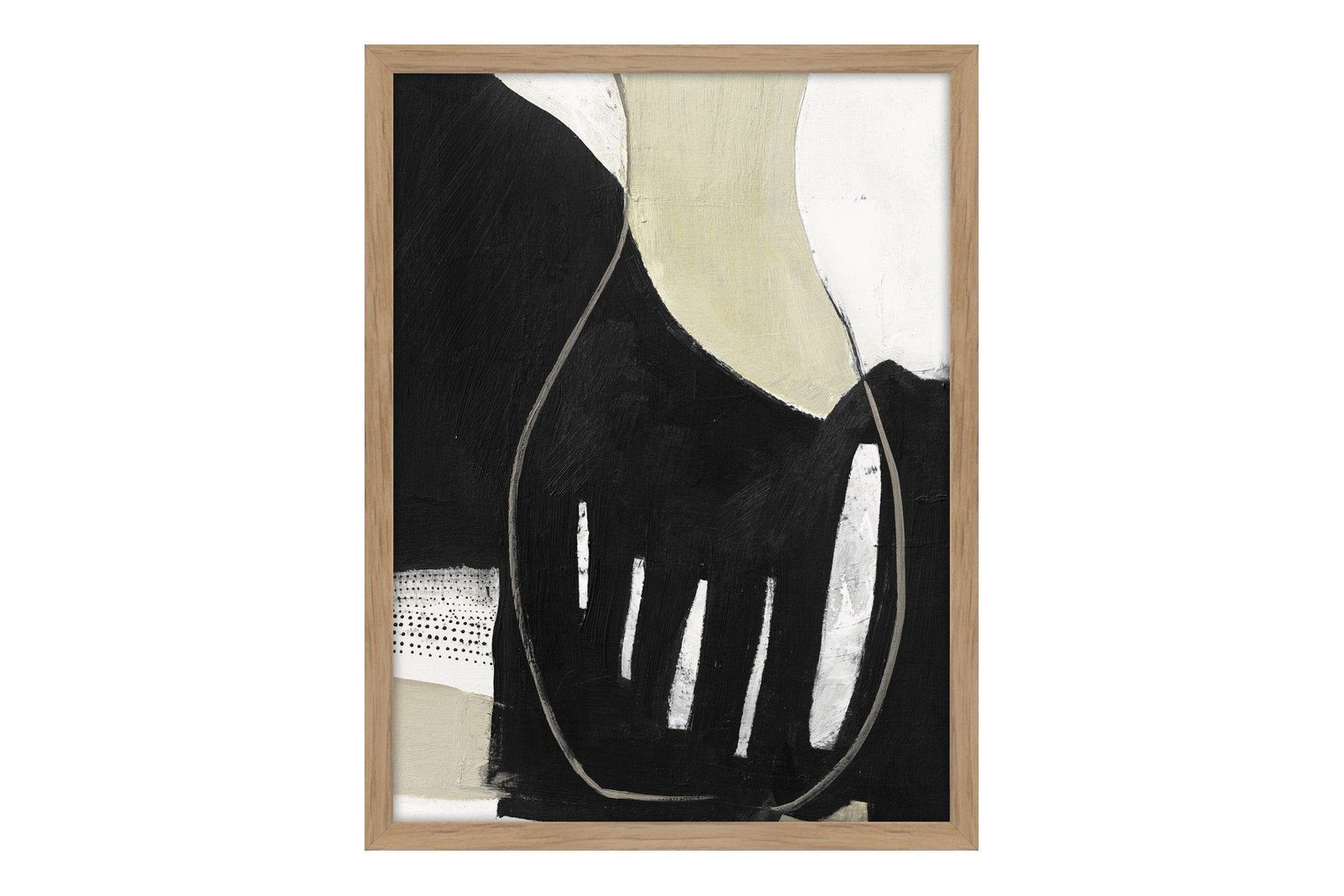 Soft Fabrics 30x40 cm Oak Frame