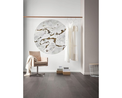 Zelfklevend fotobehang D1-048 Dot Marble Vibe Ø 125 cm