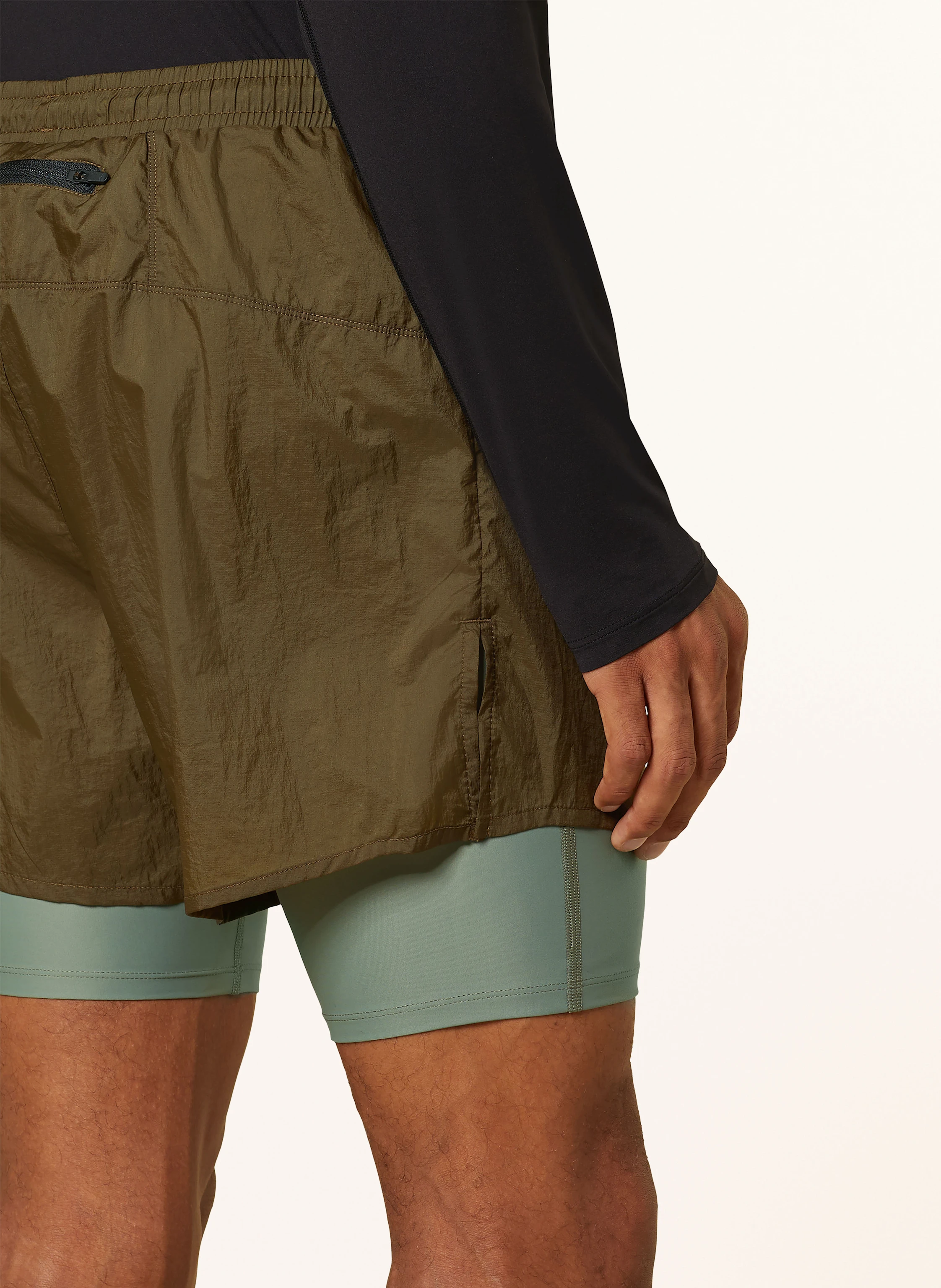 District Vision 2-in-1-Laufshorts