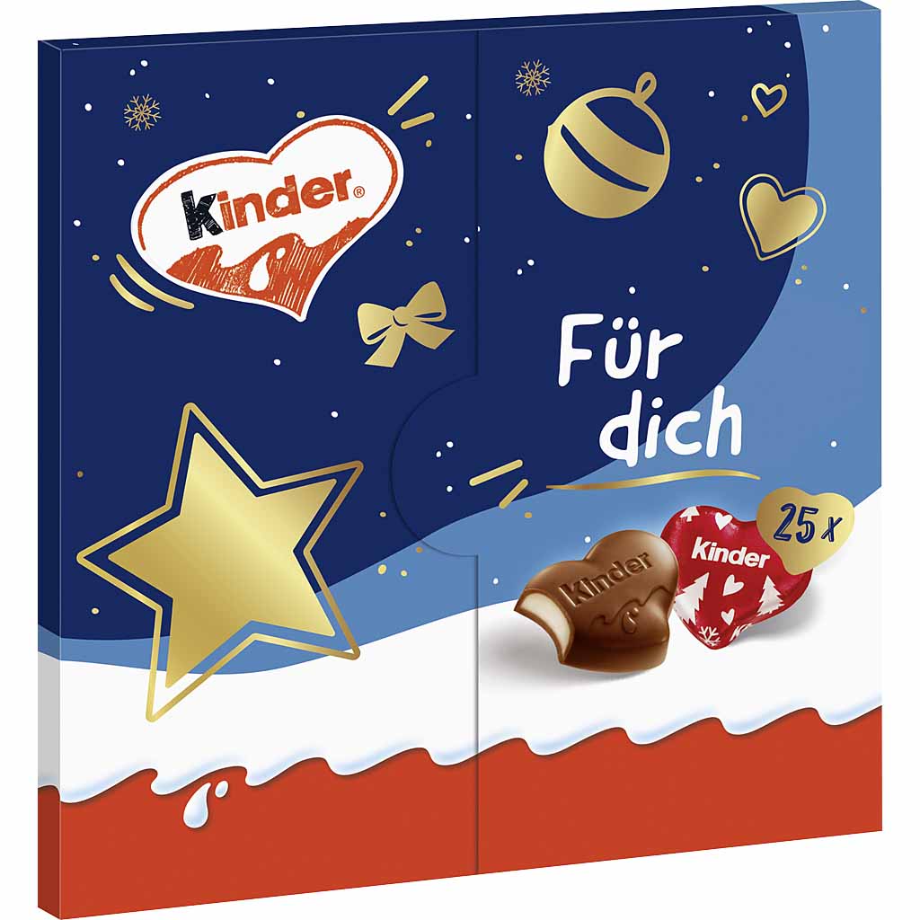 Kinder Love Minischokoladenherzen 107g MHD:20.4.25